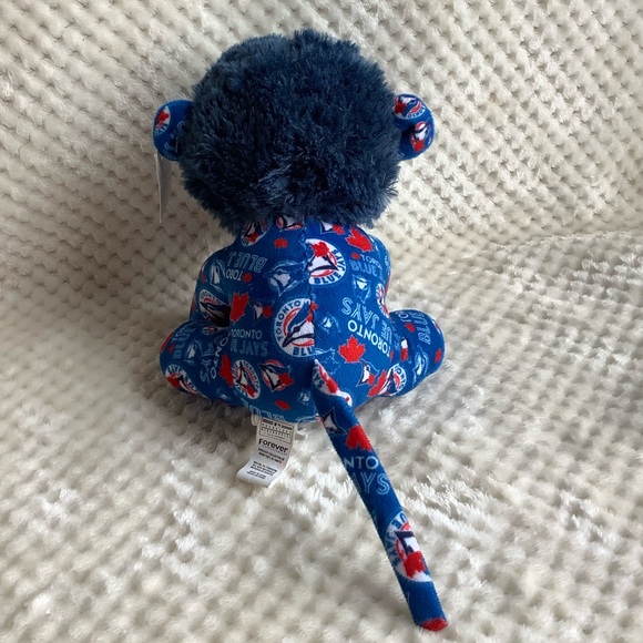 Toronto Blue Jays MLB Forever Collectible Plush Logo Print Monkey Stuffed Animal - Picture 6 of 12